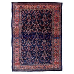 Antique Floral Design Late 19th Century Wool Carpet