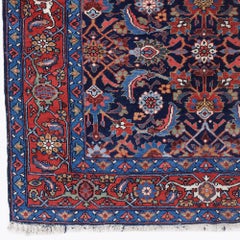 Antique Floral Design Rug - Late 19th Century
