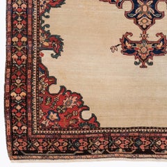 Antique Floral Design Rug - Late 19th Century