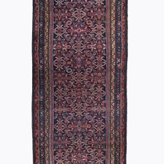 Antique Floral Design Runner - Early 20th Century