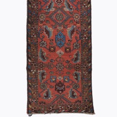 Antique Floral Design Runner - Late 19th Century