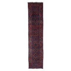 Antique Floral Design Runner - Late 19th Century