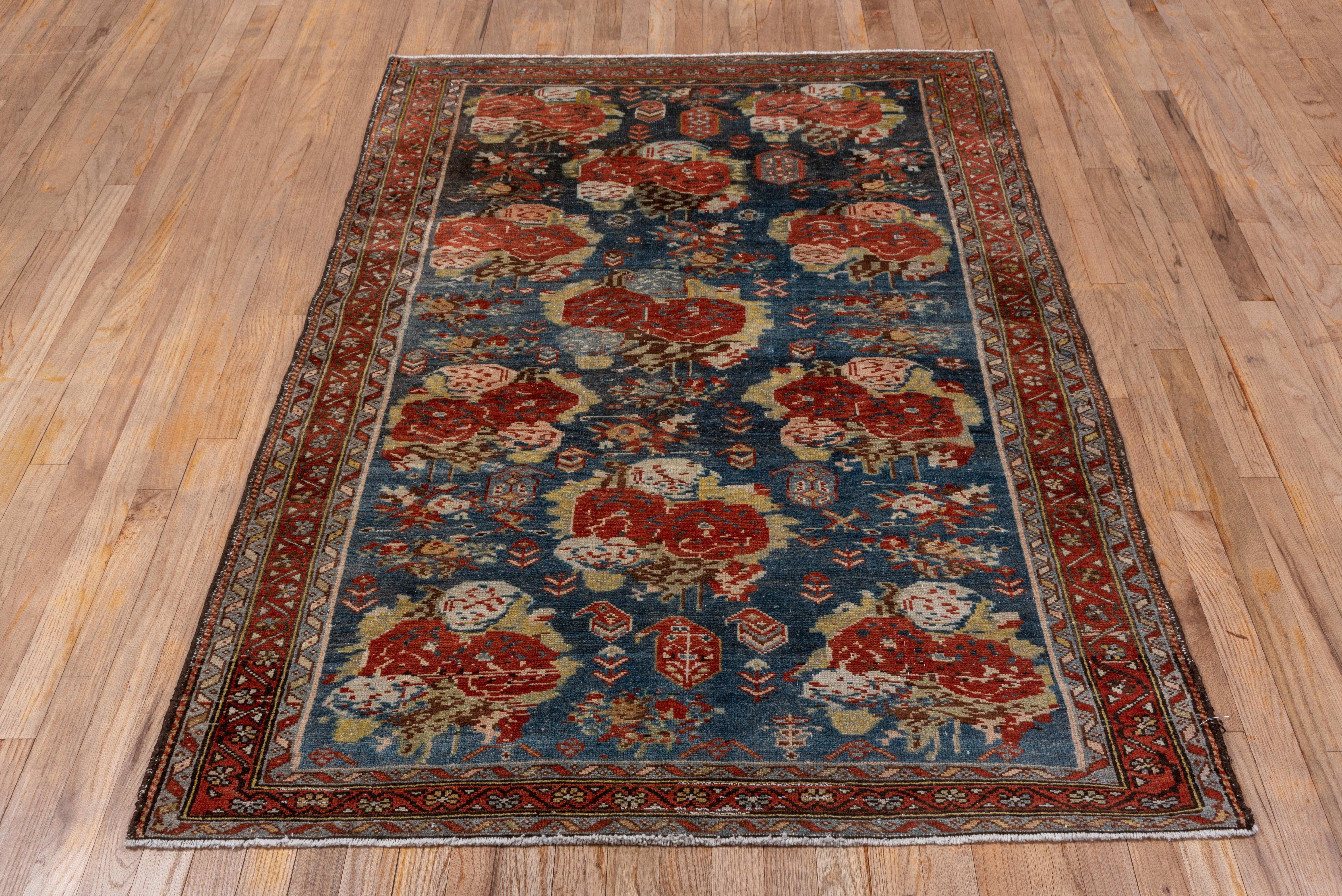 Hand-Knotted Antique Floral Malayer Rug
