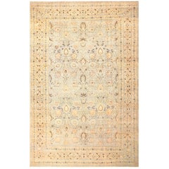 Antique Floral Persian Khorassan Rug. Size: 11 ft x 17 ft 2 in (3.35 m x 5.23 m)