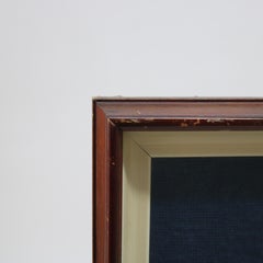 Antica natura morta floreale di Peonie, incorniciata, C1900