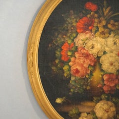 Antique Floral Still Life Oil Painting, Signed, Circa 1920