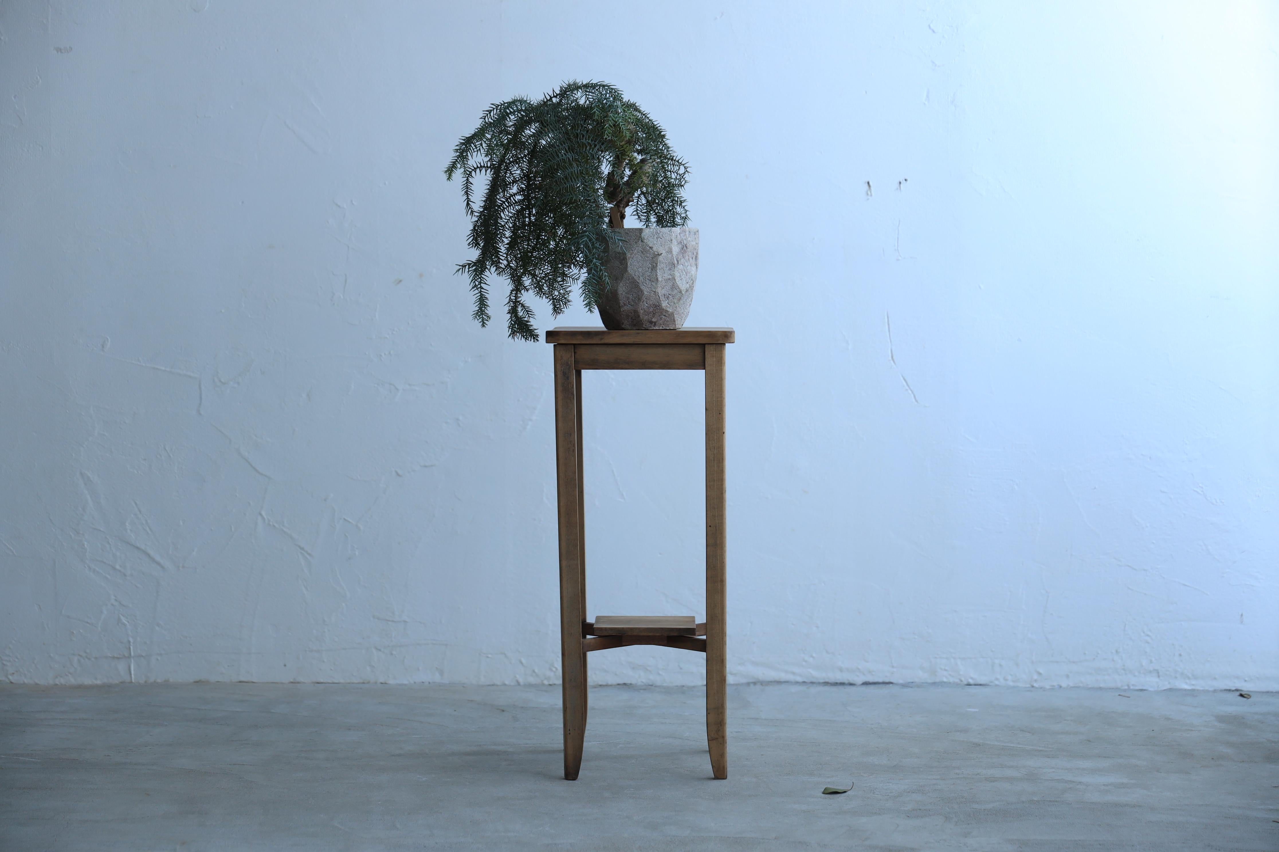 Antique flower stand, Wabi-Sabi, Japandi For Sale 2