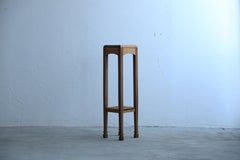 Antique flower stand, Wabi-Sabi, Japandi