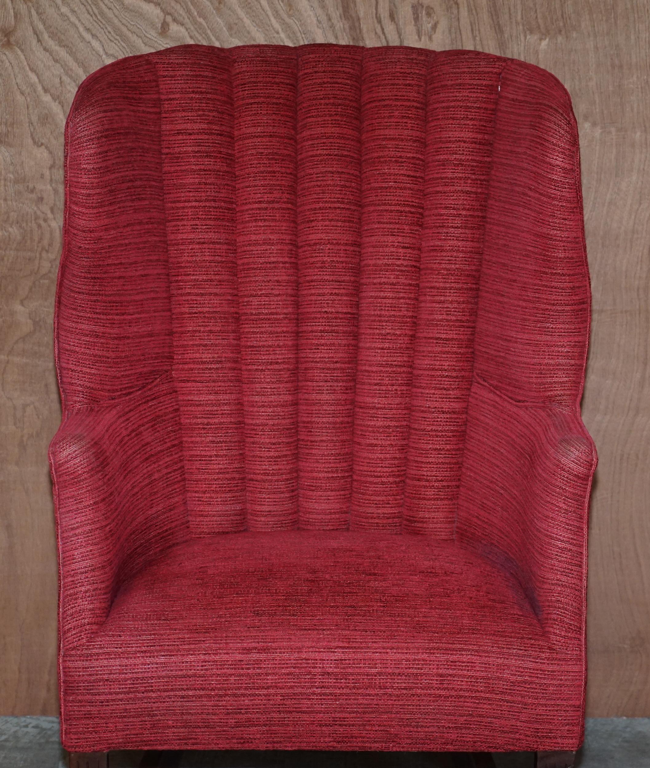 victorian barrel chair