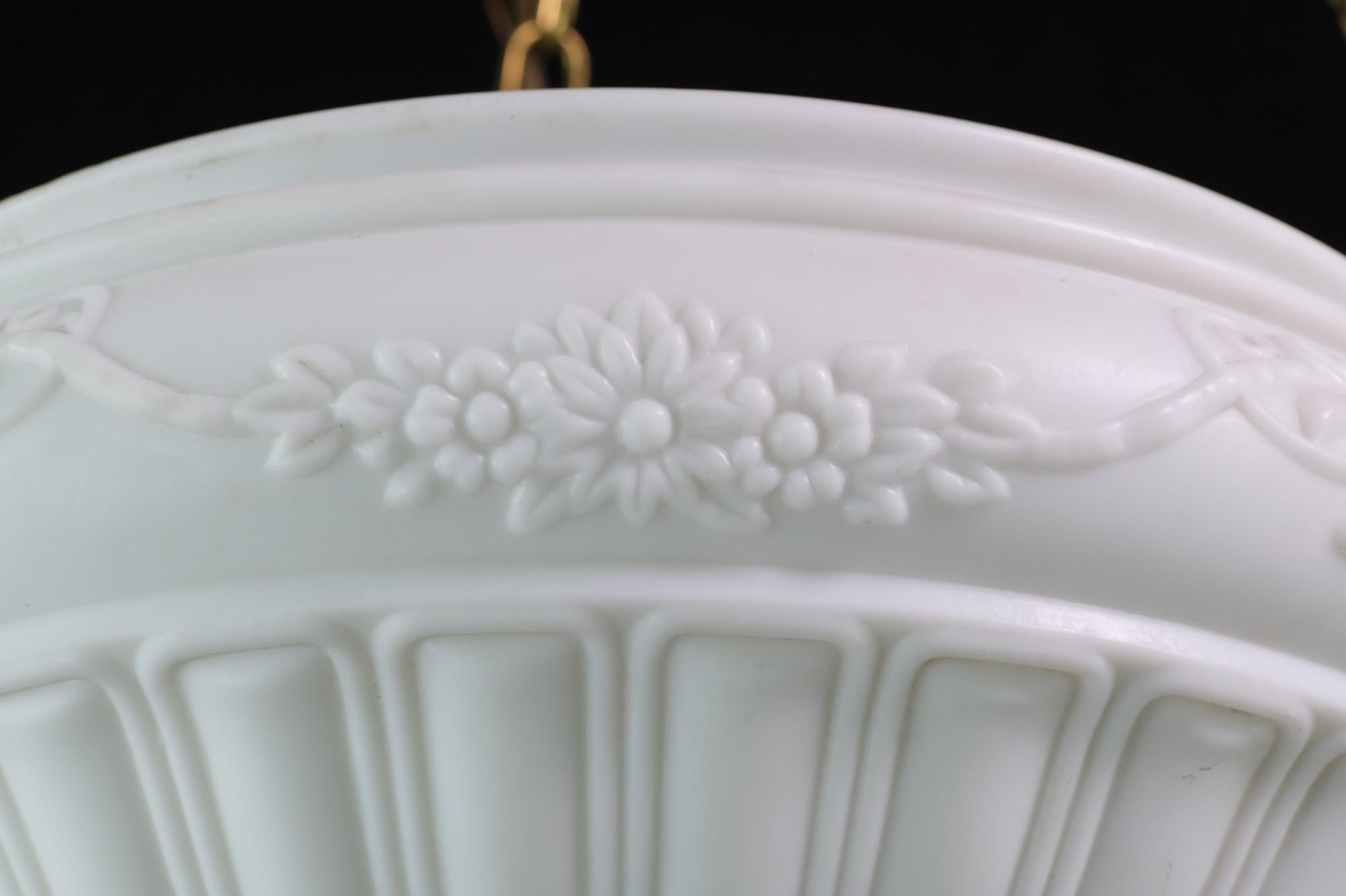 glass bowl pendant light