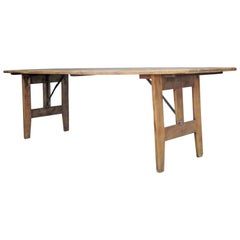 Used Folding Farm Banquet Table