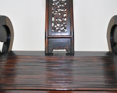 Antique Folding Lounge Chair, China, 1900