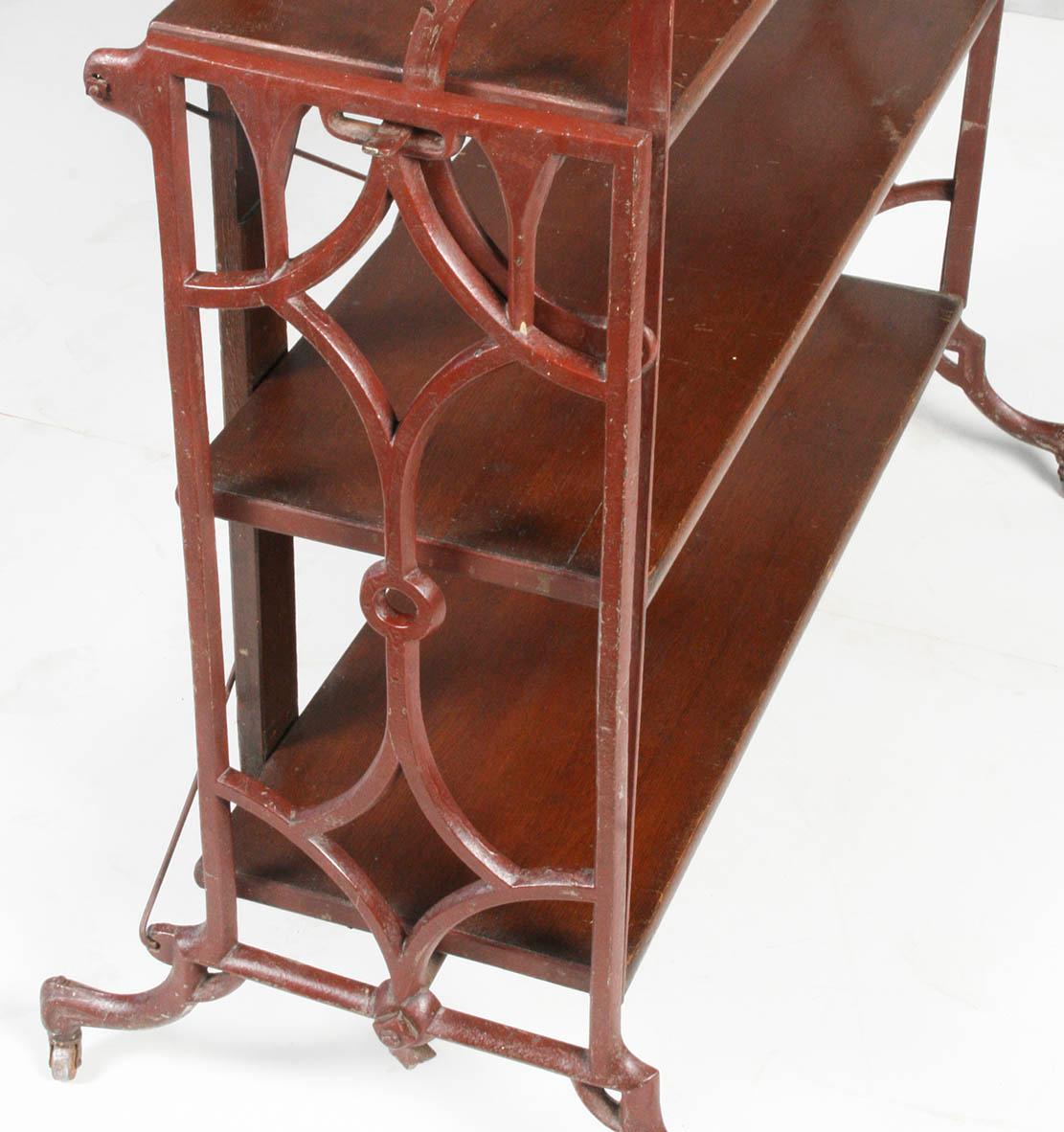 Early 20th Century Antique Folding Shelf / Table, Boeckh Brothers, Canada