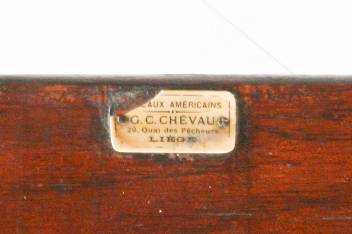 Iron Antique Folding Shelf / Table, Boeckh Brothers, Canada