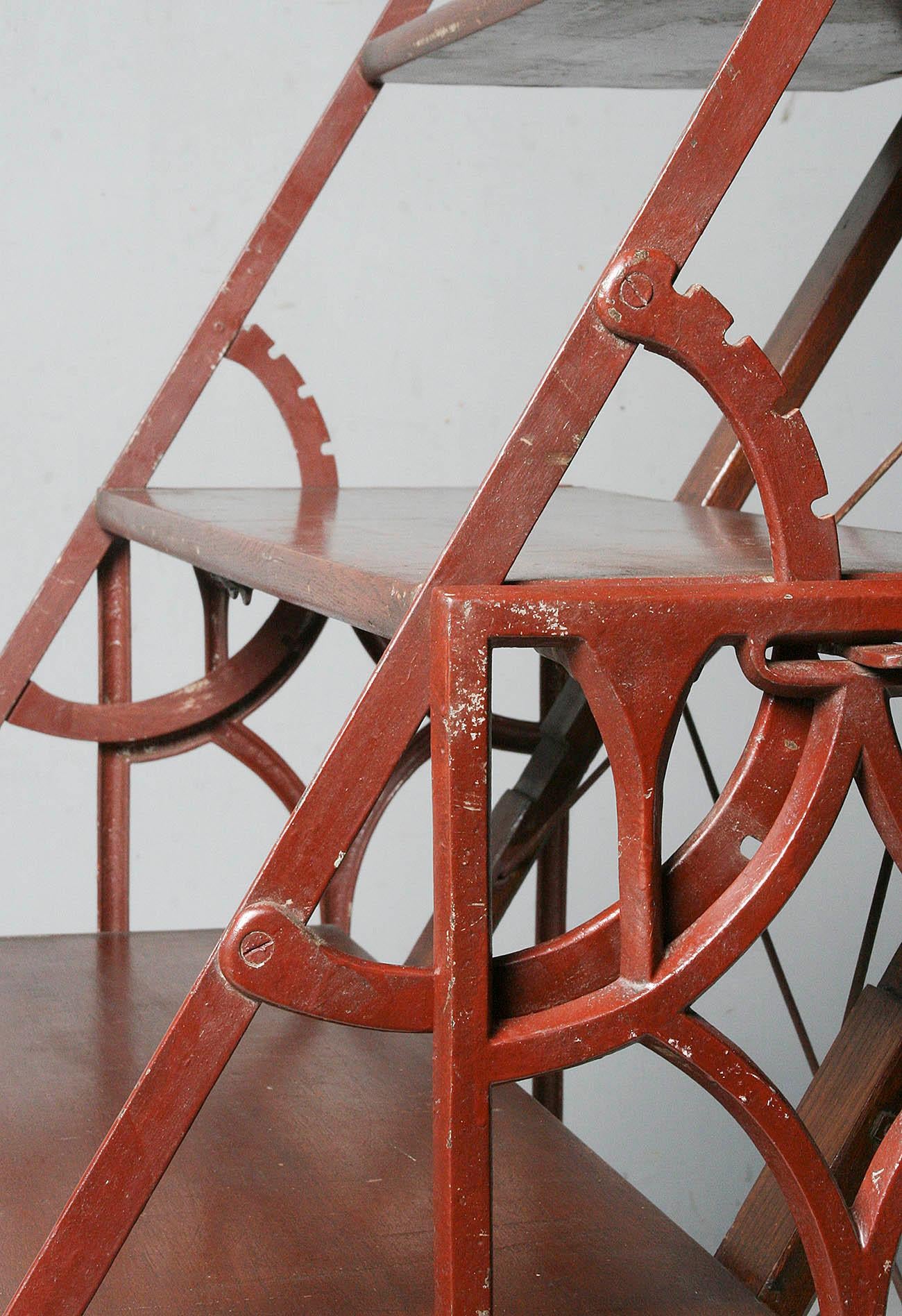 Antique Folding Shelf / Table, Boeckh Brothers, Canada 7