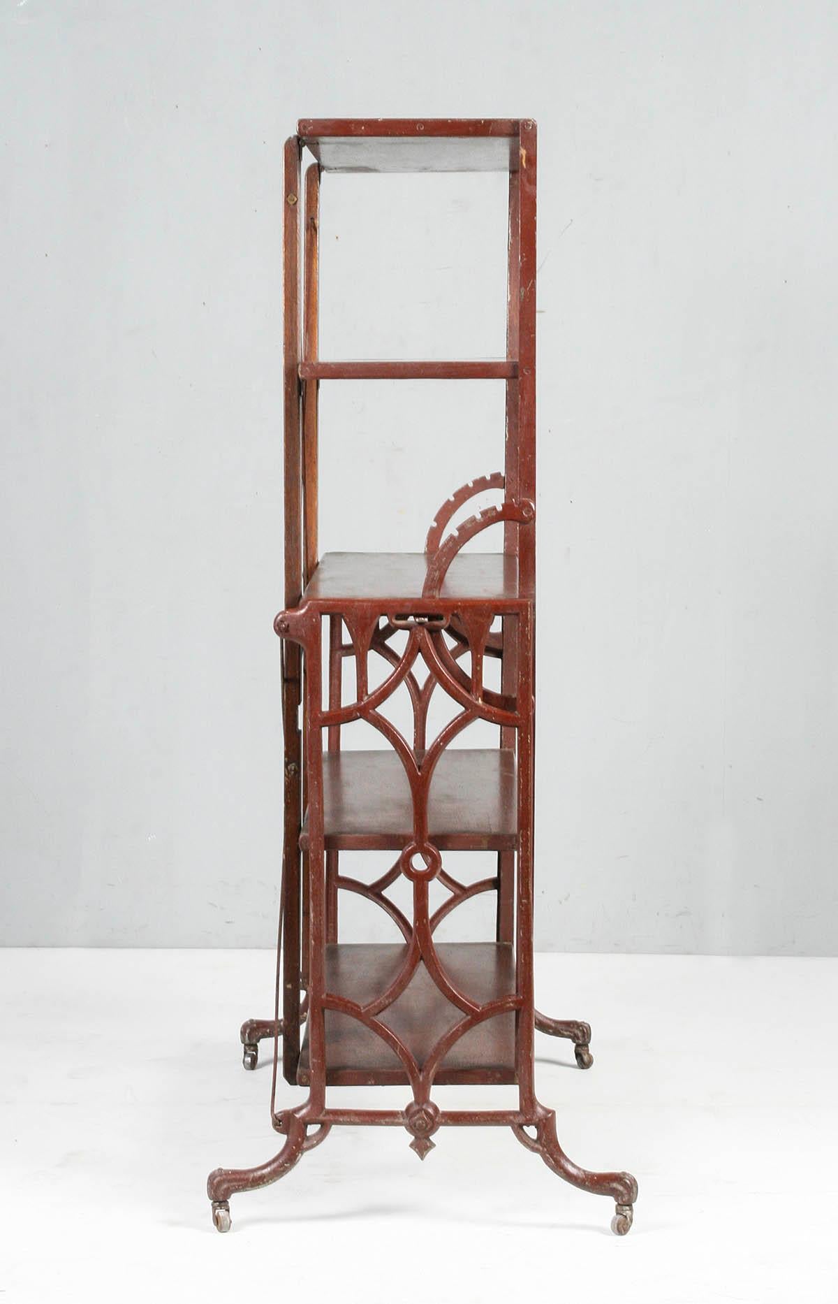 Cast Antique Folding Shelf / Table, Boeckh Brothers, Canada