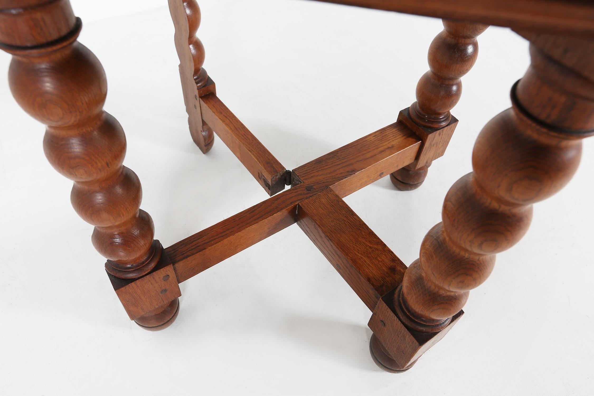 Antique Folding Table, Ca.1850 For Sale 1