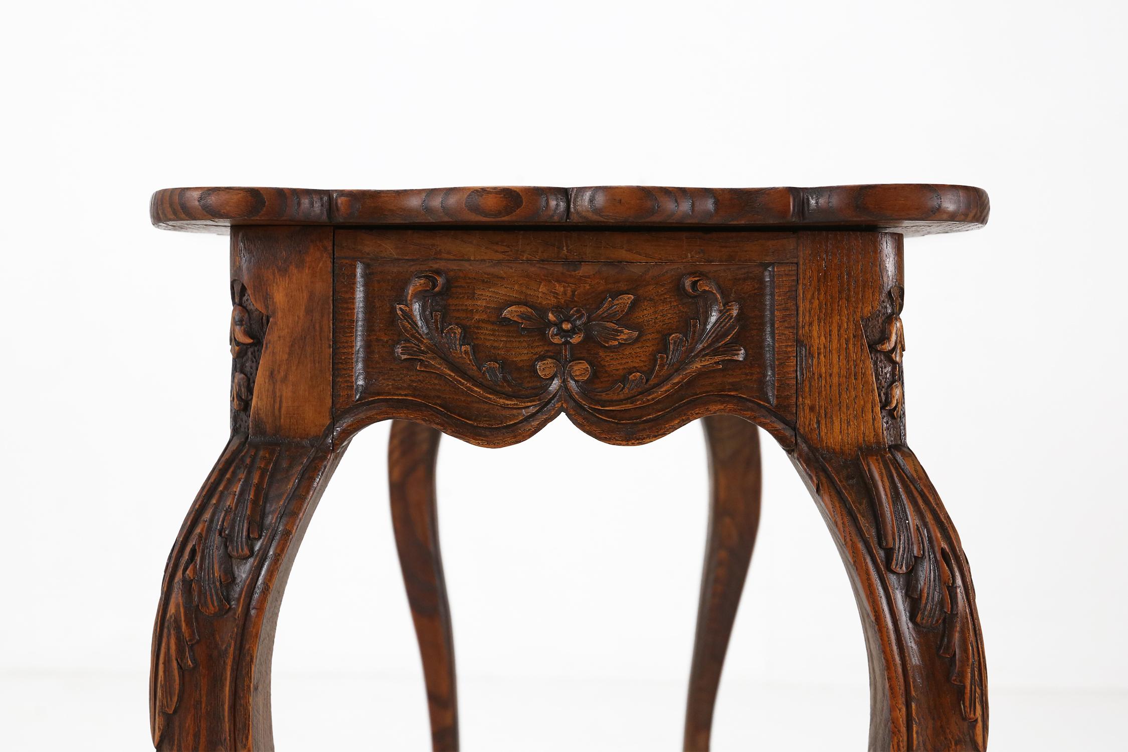 Antique Folding Table Ca.1900 2