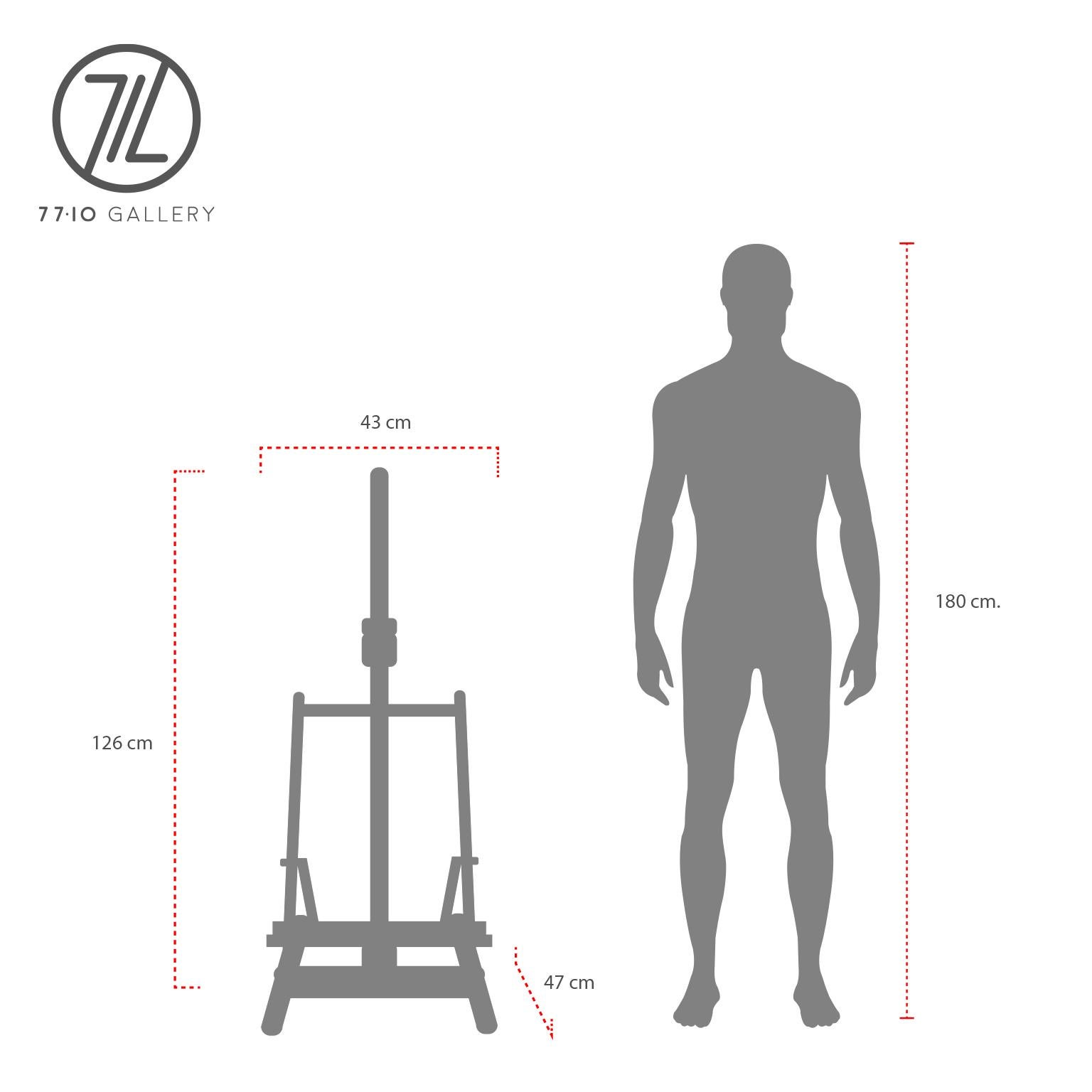 Fine XX secolo Antico cavalletto pieghevole da tavolo in Oak in vendita