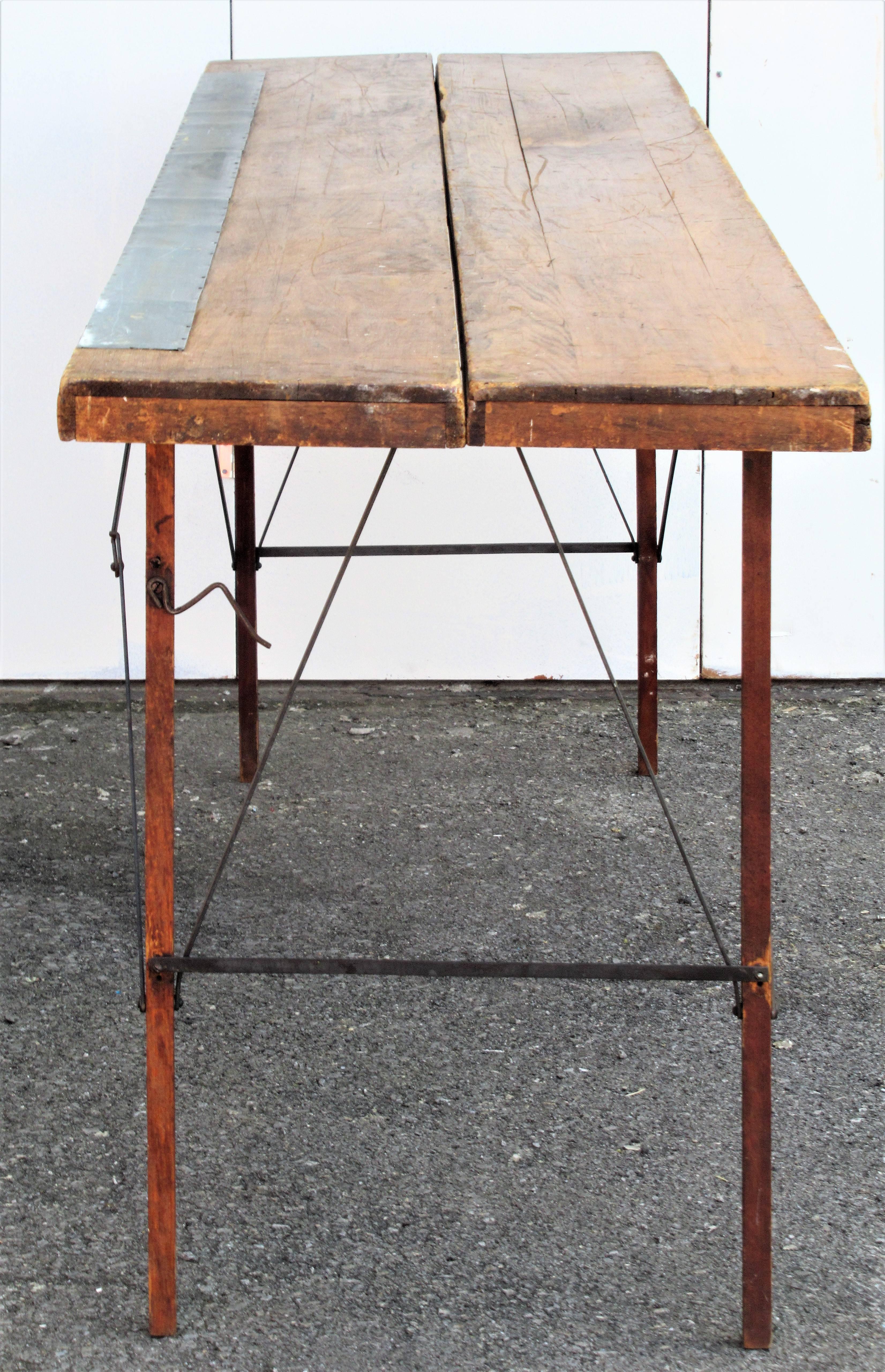 antique wallpaper table