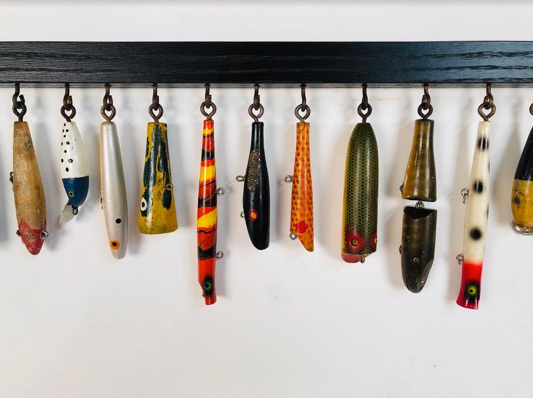 fishing lure display ideas