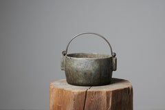 Antique pot à savon suédois d'artisanat nordique