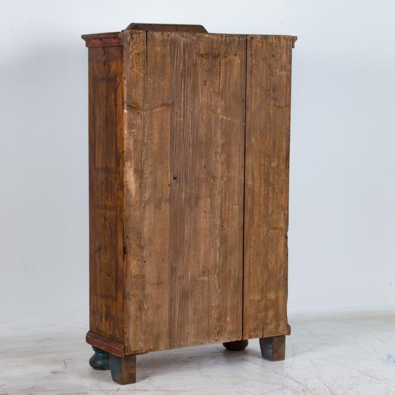 Antique Folk Art Painted Austrian Armoire at 1stDibs