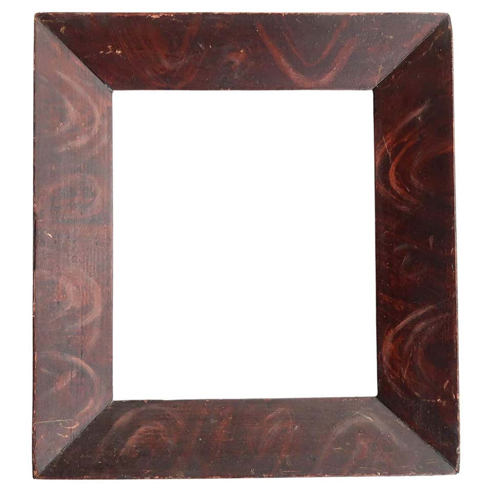 Traditional Frames Beautiful Black Forest Frame Antique Folk Art with Jesus Child Picture ...