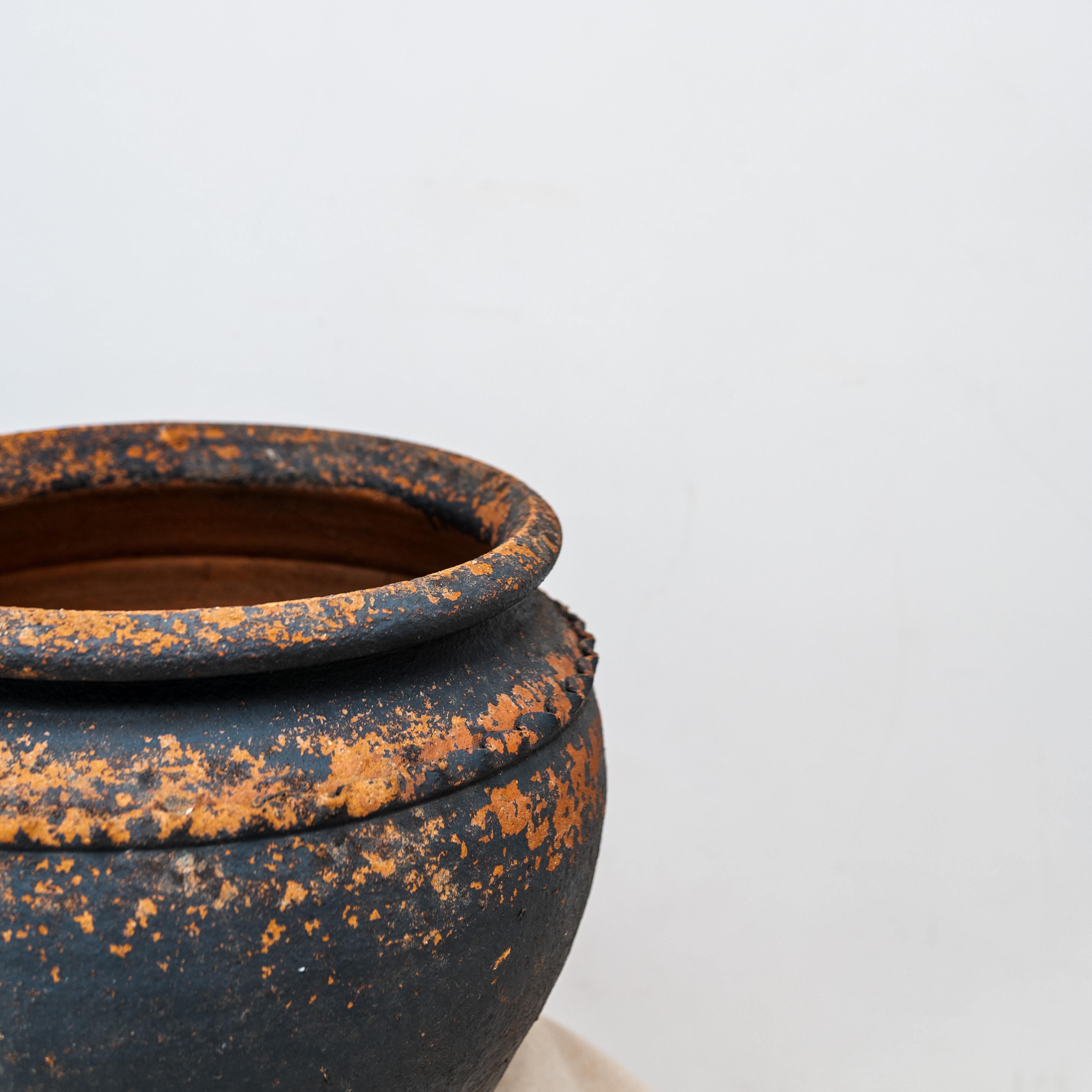 Antikes Volksgefäß, Ungarn,  19. Jahrhundert (Tonware) im Angebot
