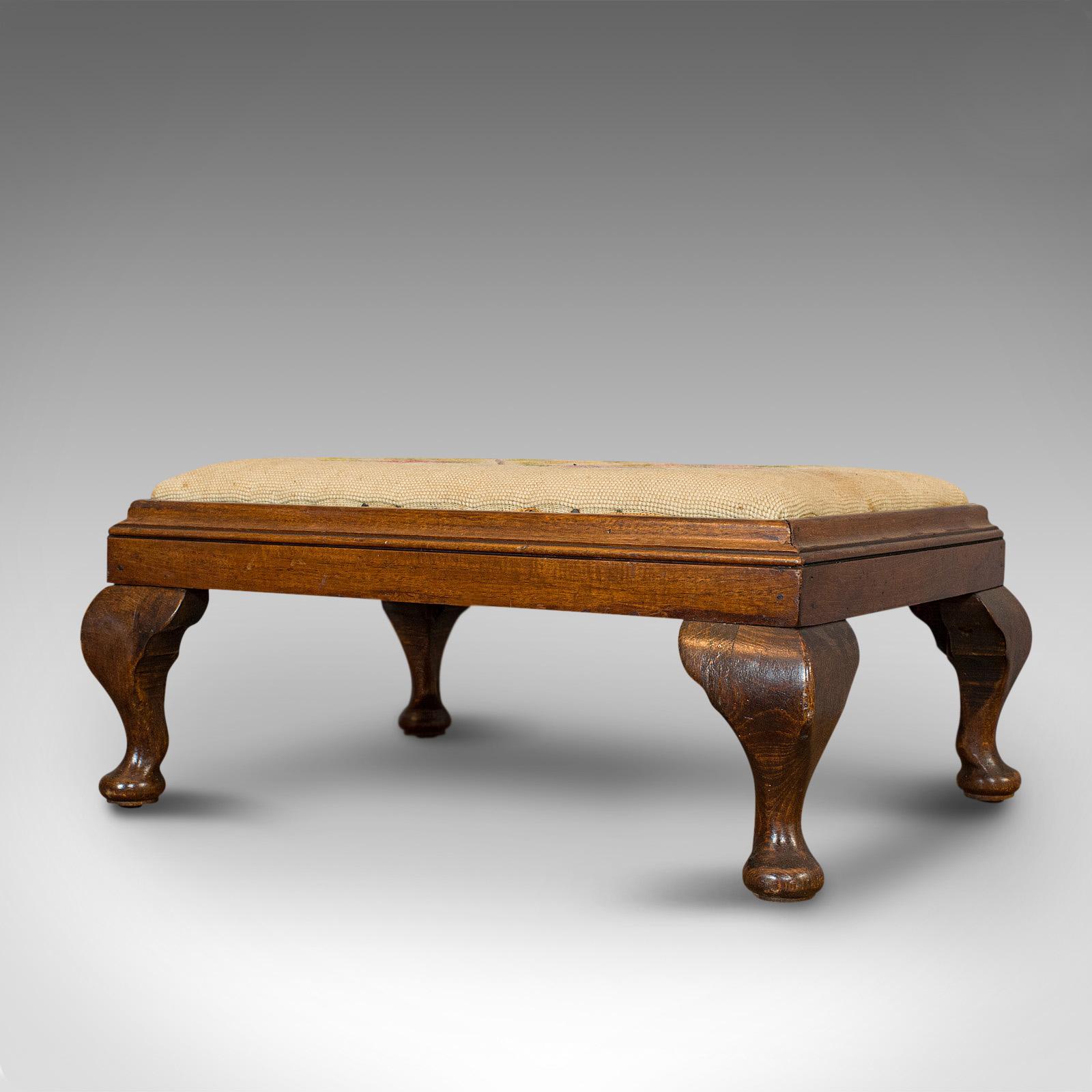 edwardian footstool