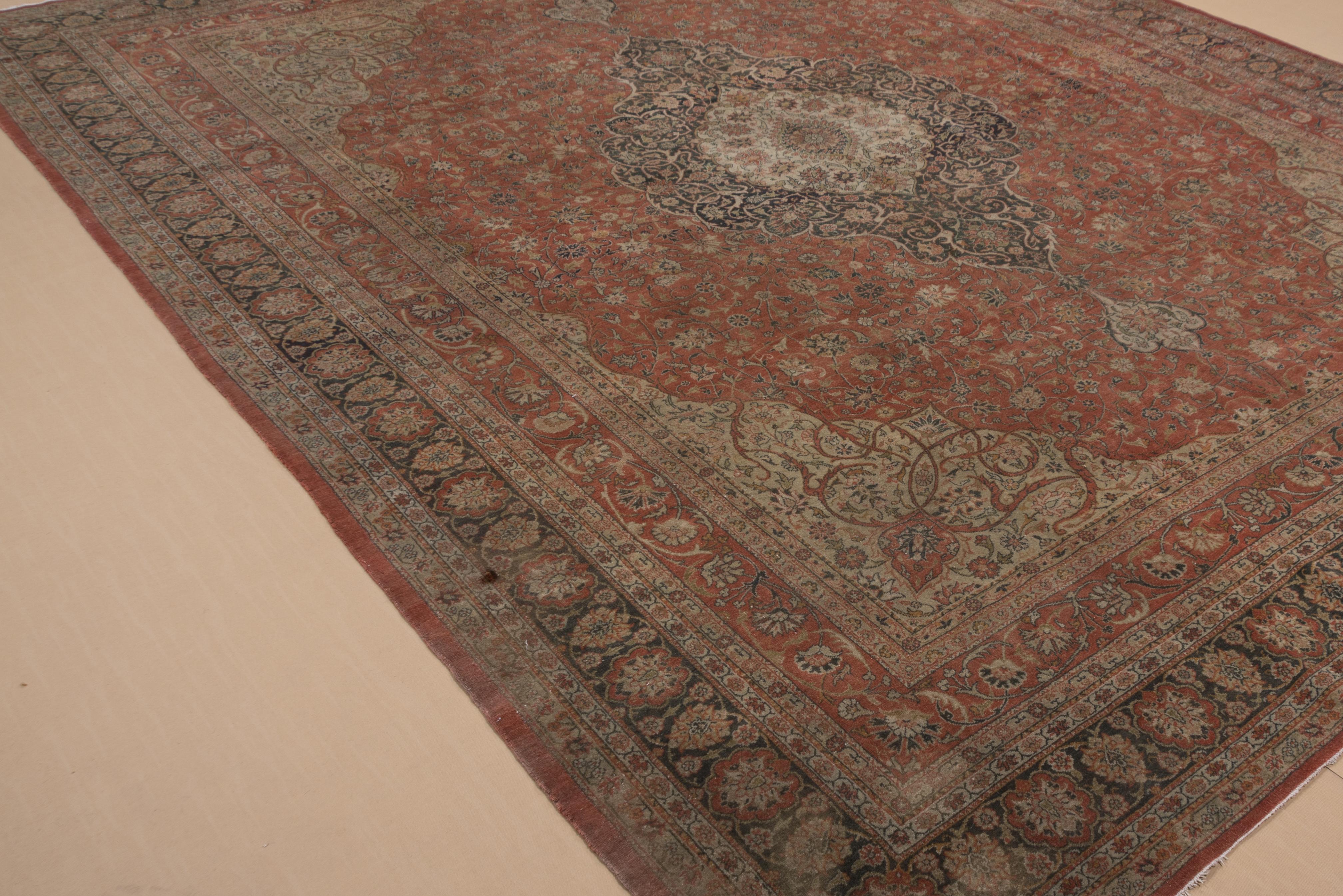 Antique Formal Sivas Carpet, circa 1930s For Sale 5
