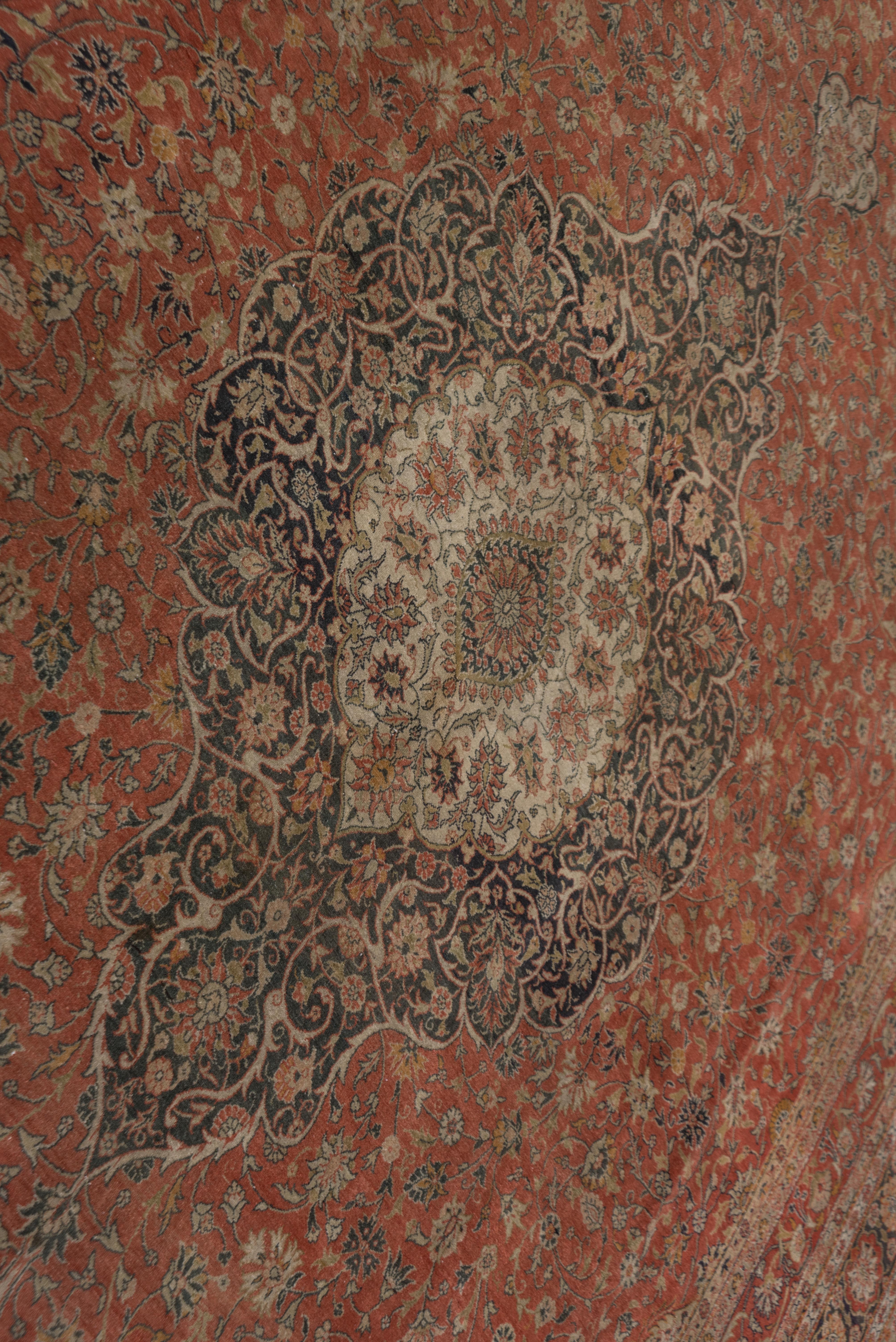 Hand-Knotted Antique Formal Sivas Carpet, circa 1930s For Sale