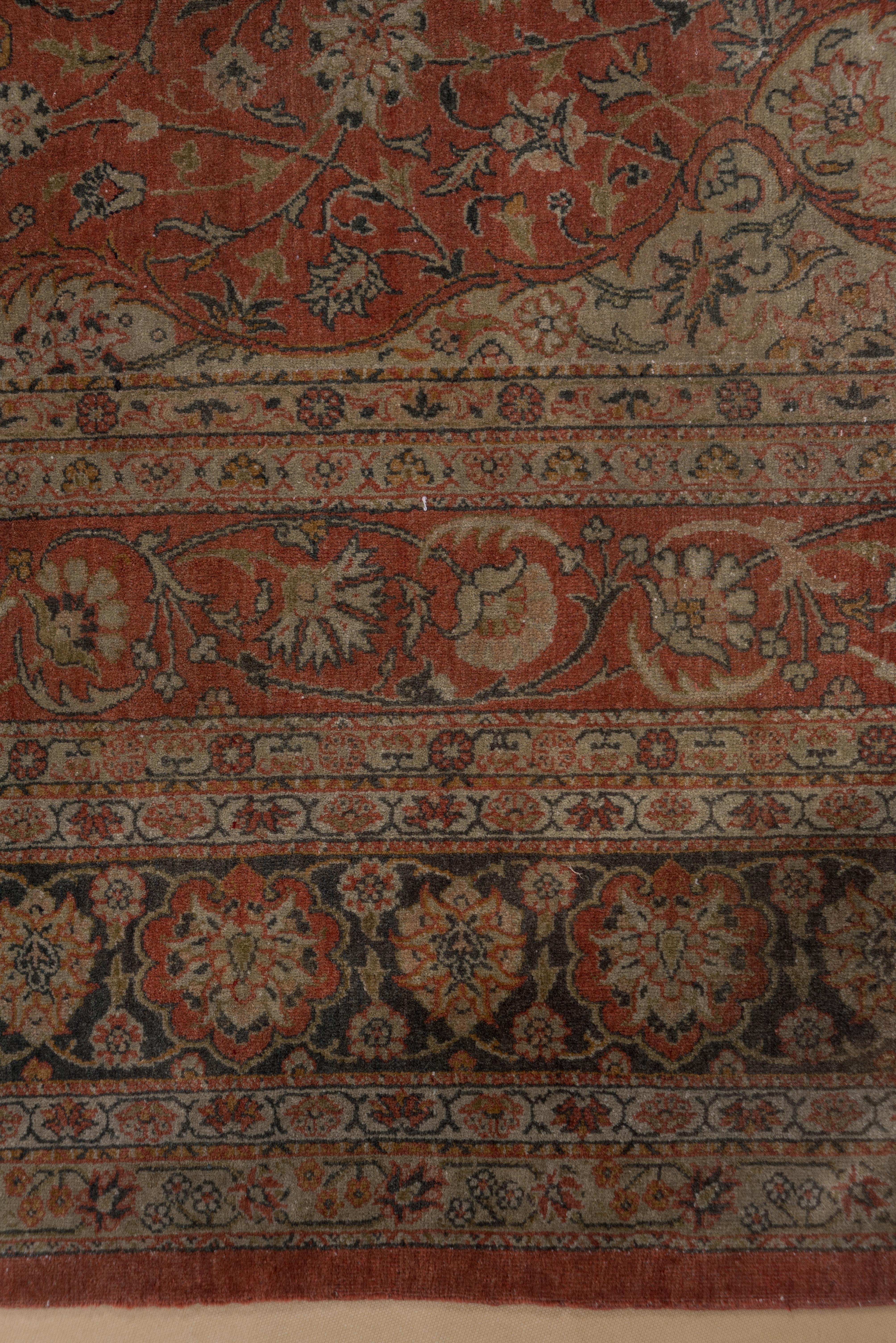 Wool Antique Formal Sivas Carpet, circa 1930s For Sale