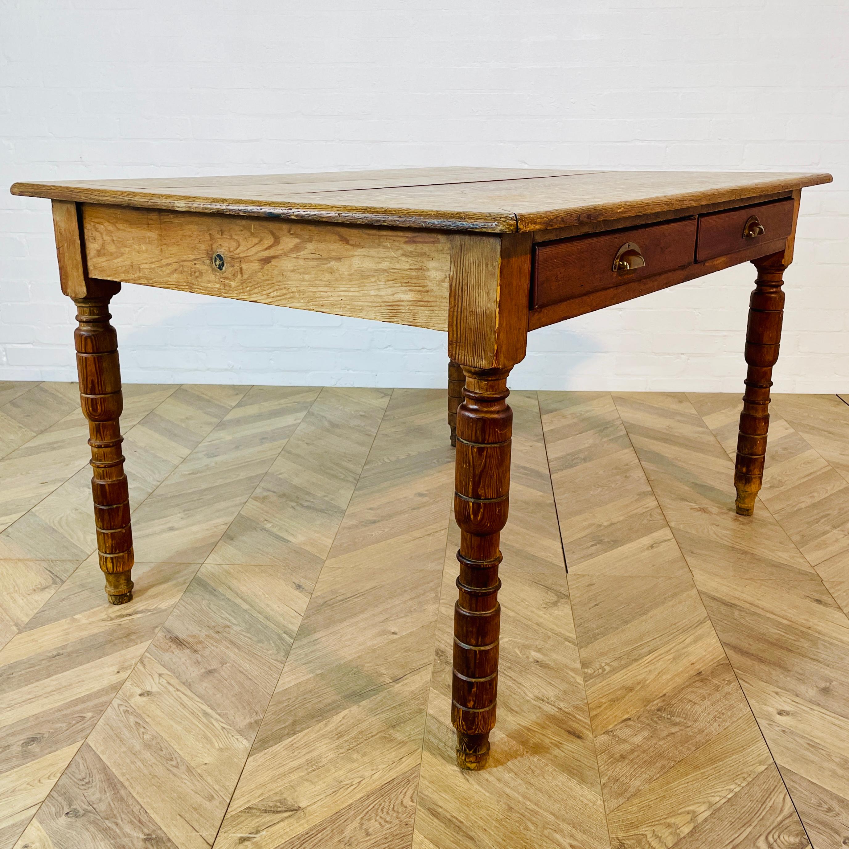Antique, Former Swedish Monastery Refectory Table, 19th Century 4