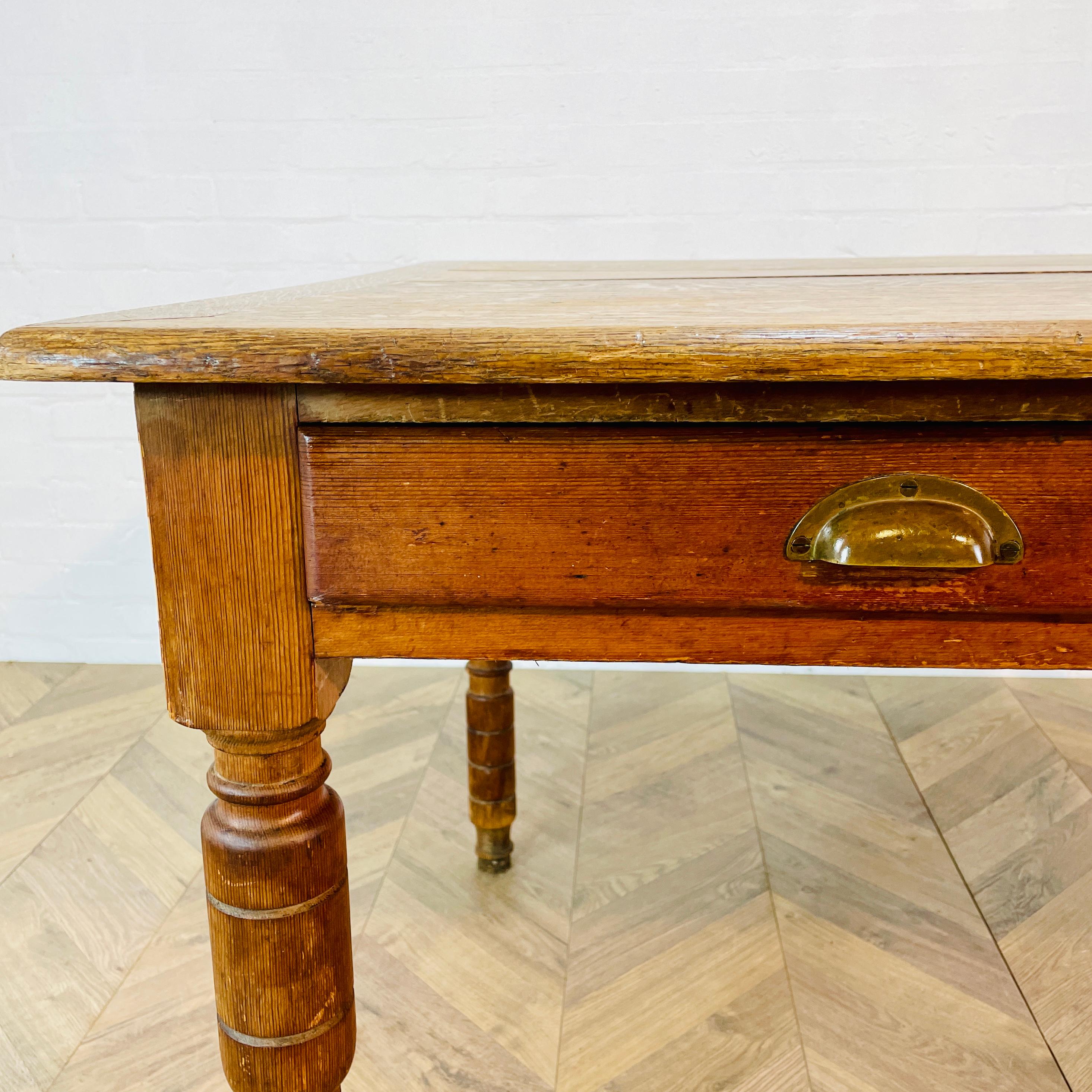 Antique, Former Swedish Monastery Refectory Table, 19th Century 7