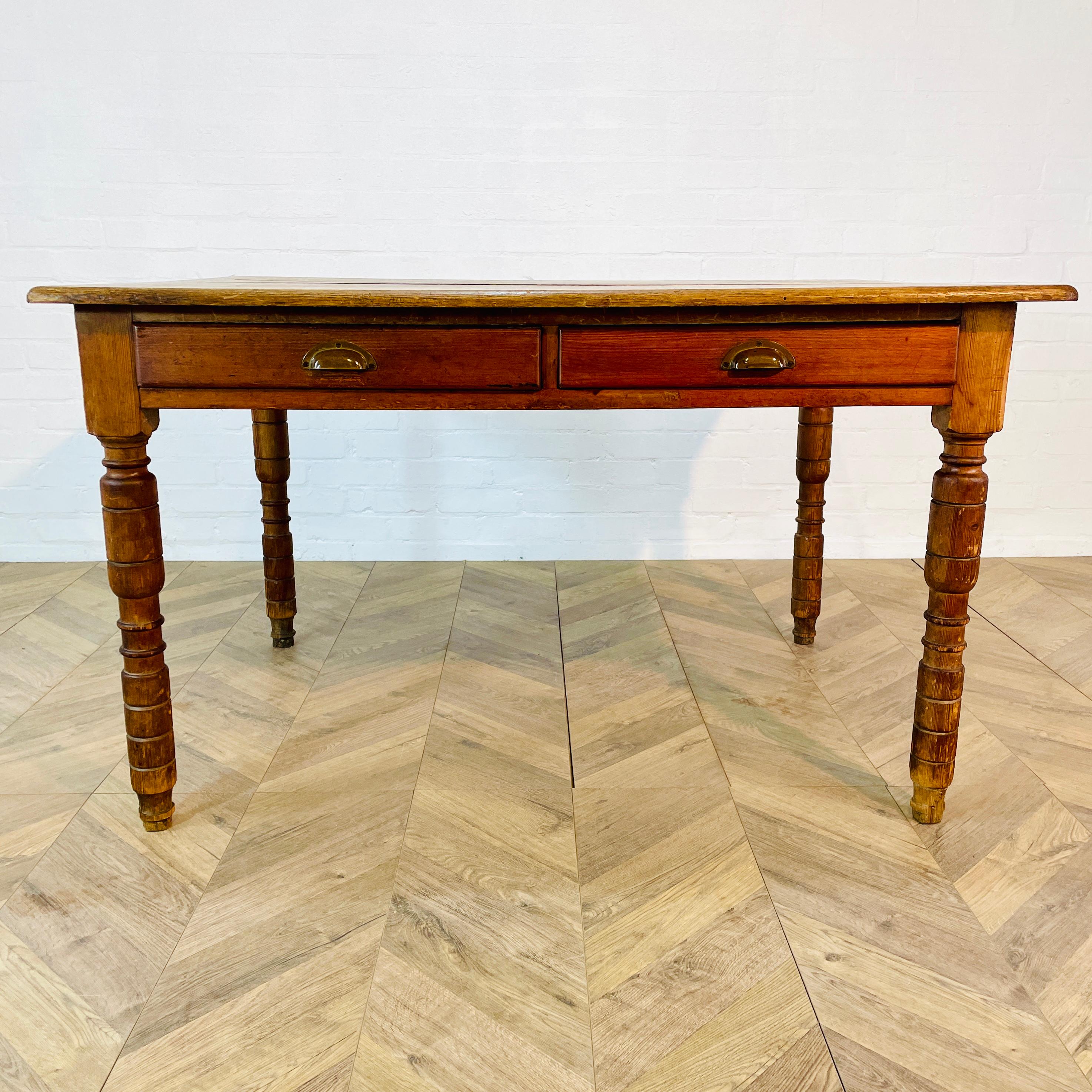 Antique, Former Swedish Monastery Refectory Table, 19th Century 8