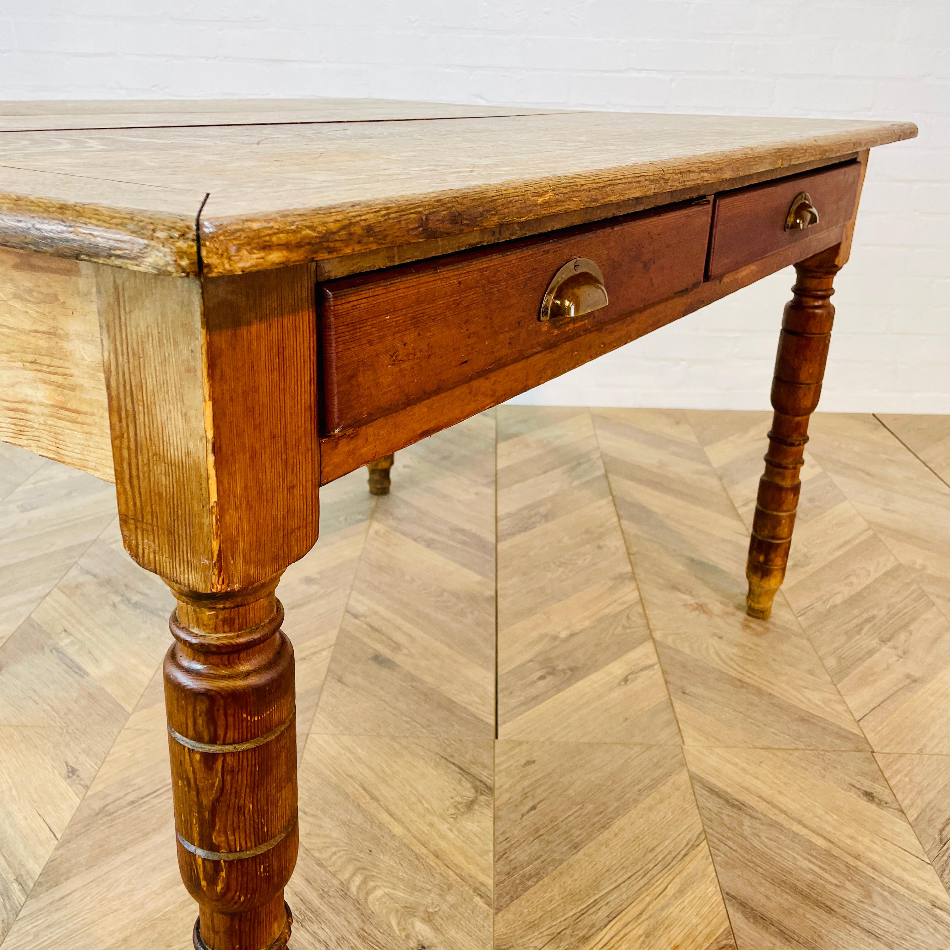 Antique, Former Swedish Monastery Refectory Table, 19th Century 9