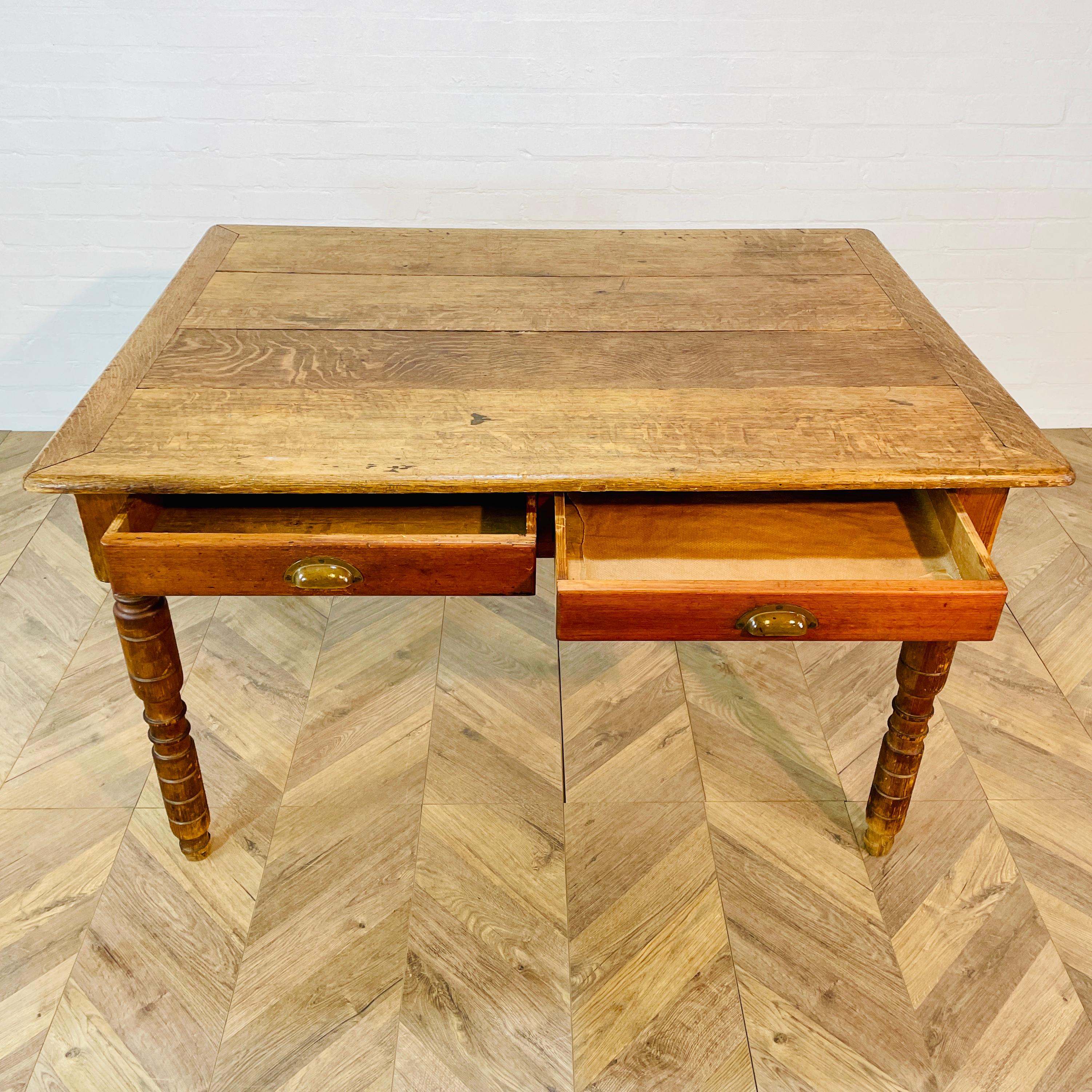 Antique, Former Swedish Monastery Refectory Table, 19th Century In Good Condition In Ely, GB