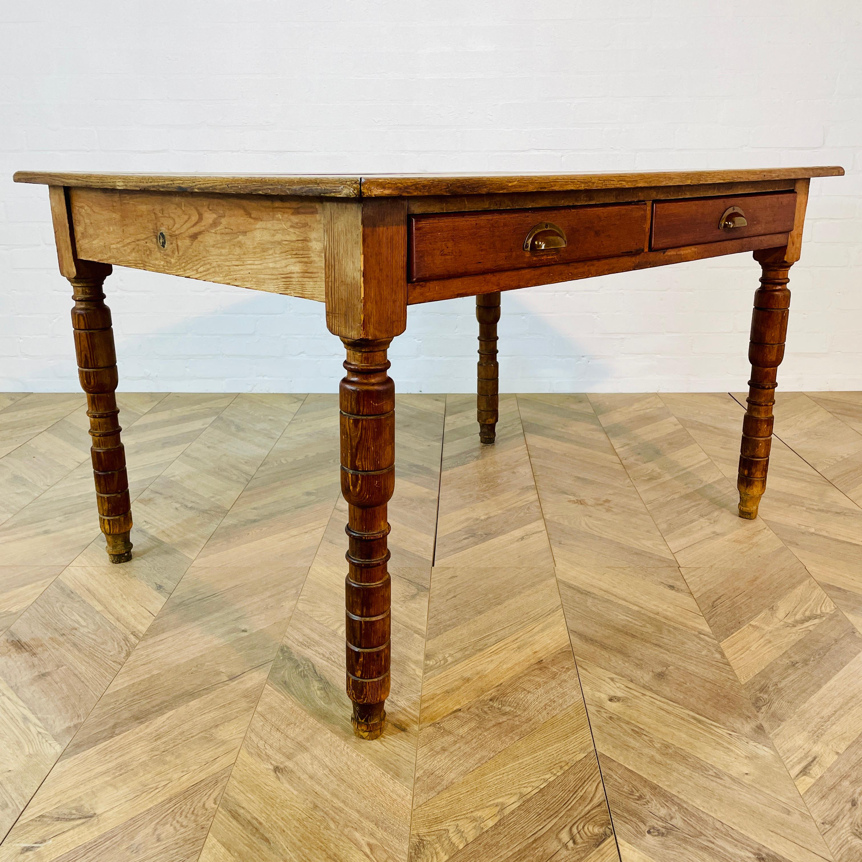 Antique, Former Swedish Monastery Refectory Table, 19th Century 2