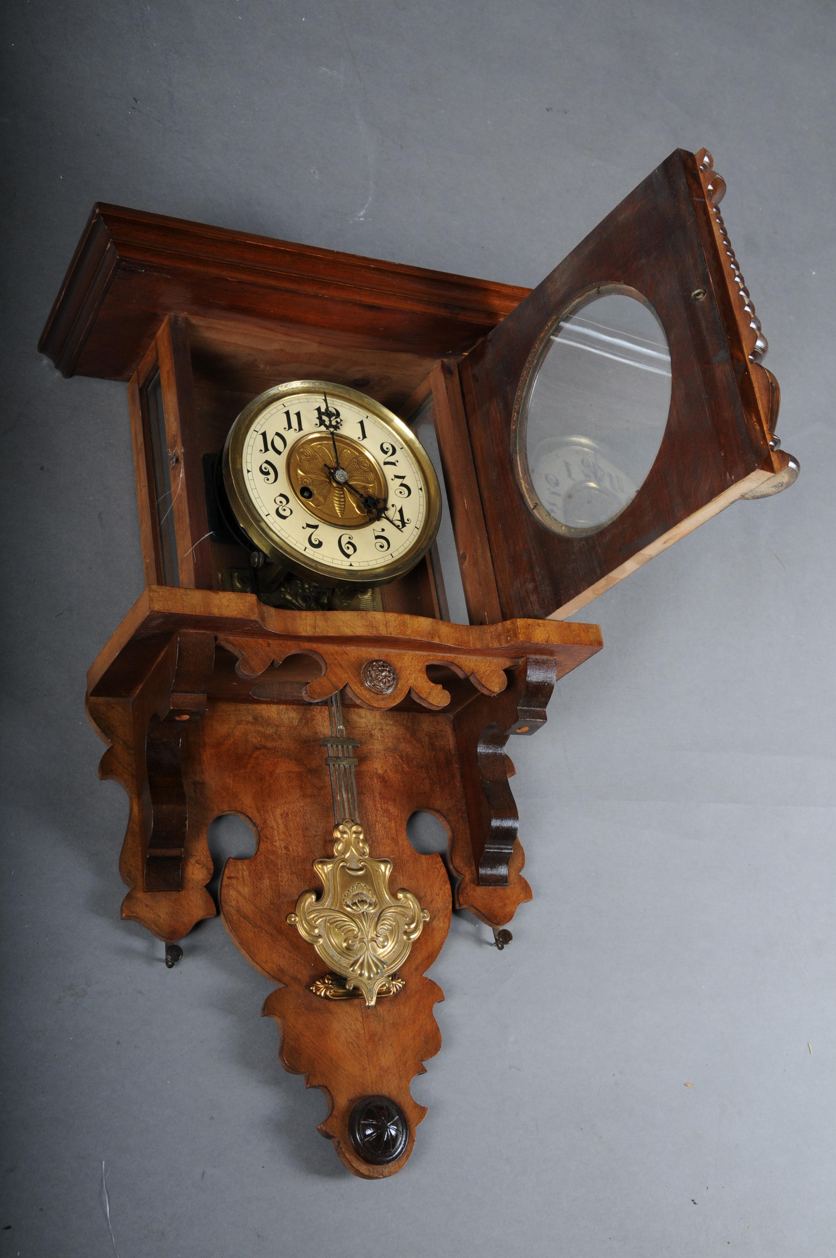 Antique found time wall clock/regulator from around 1880 For Sale 3