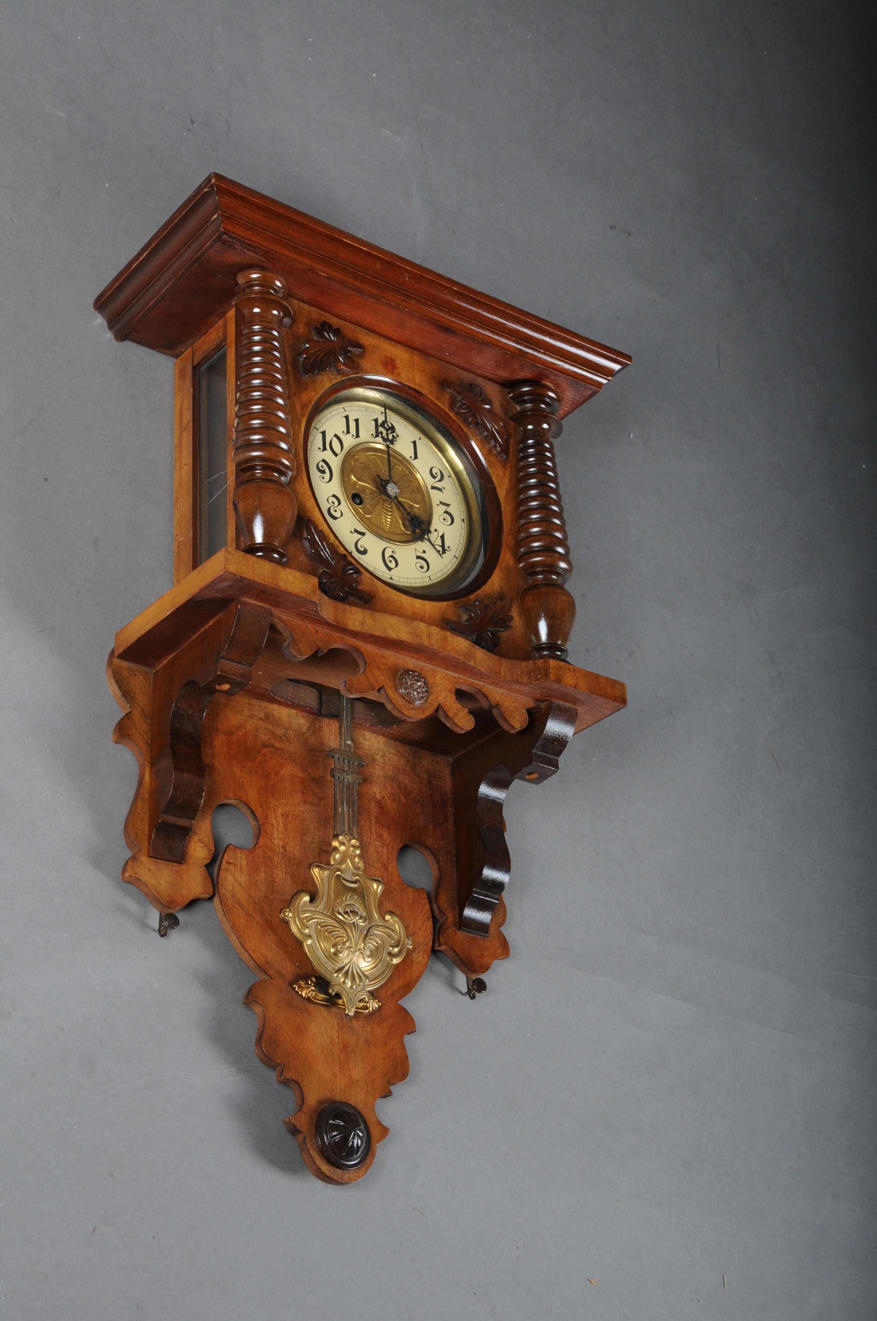 Antique found time wall clock/regulator from around 1880 For Sale 4