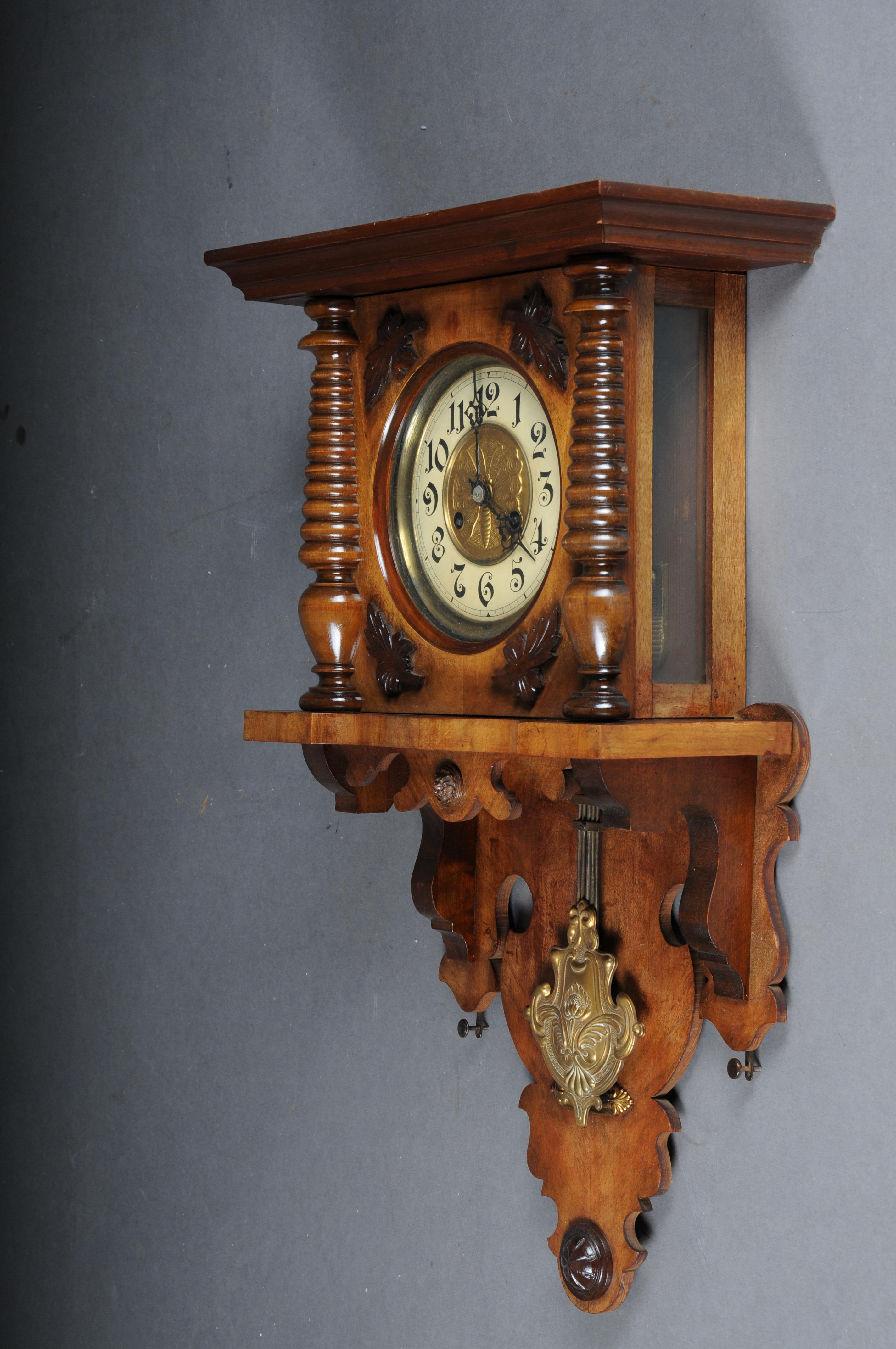 Antique found time wall clock/regulator from around 1880 For Sale 5