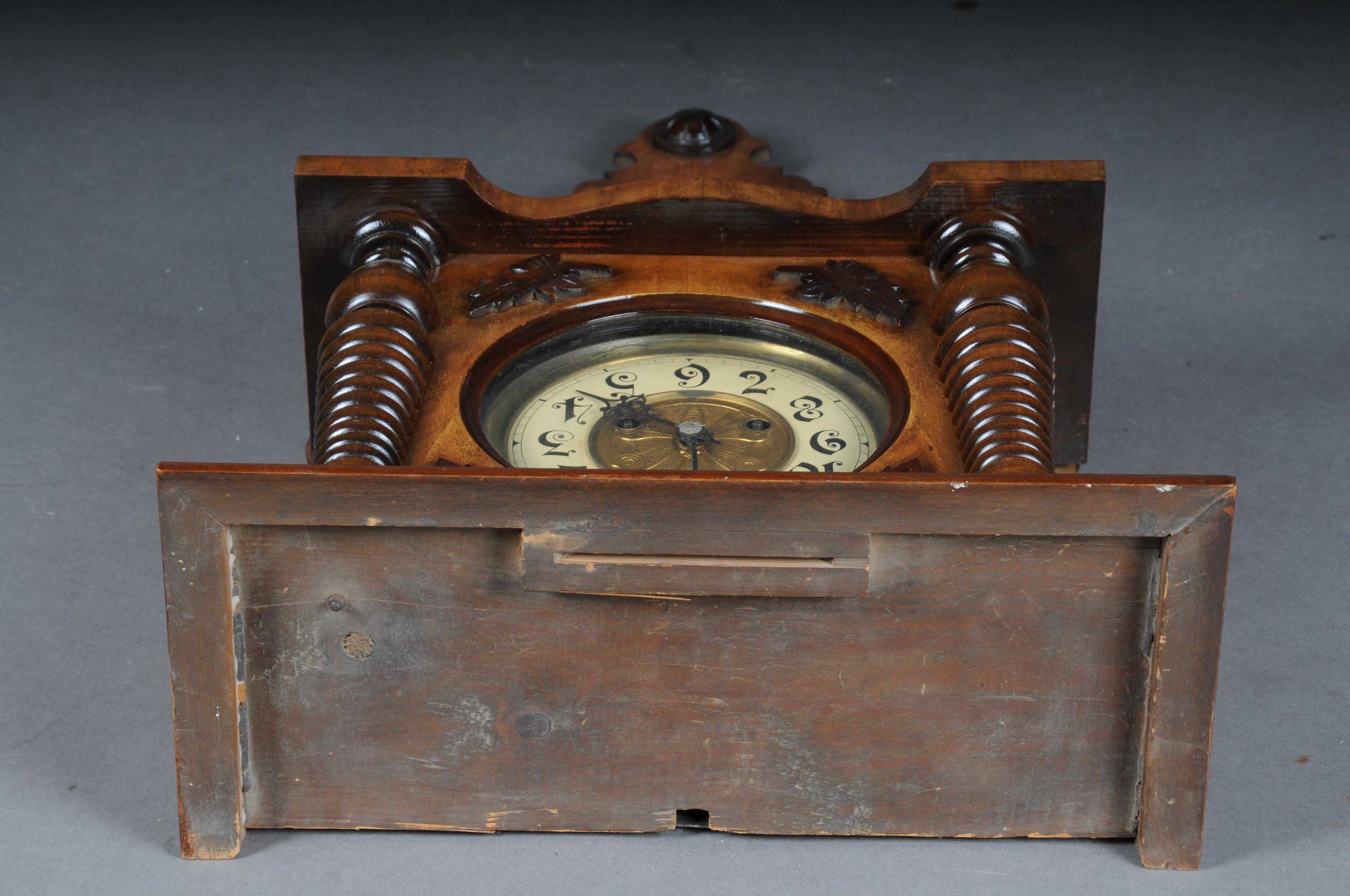 Antique found time wall clock/regulator from around 1880 For Sale 7