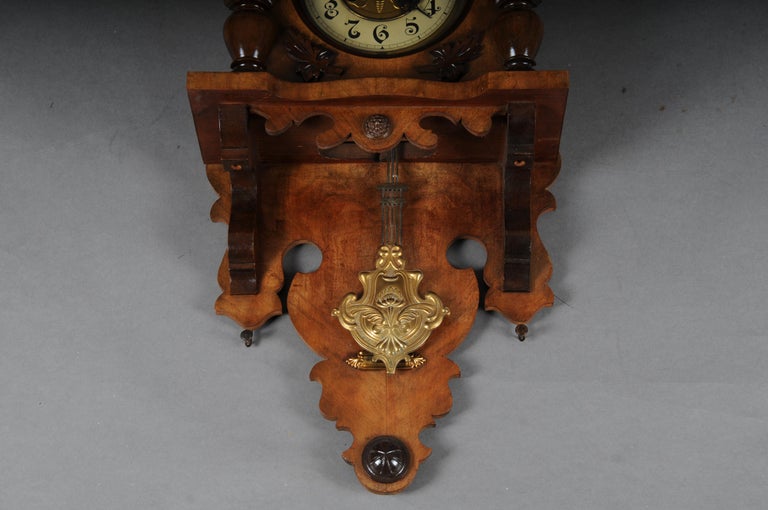 Antike gefundene Zeit-Wanduhr/ Regulator aus der Zeit um 1880 im Angebot  bei 1stDibs | alte wanduhren um 1800, alte wanduhren um 1900