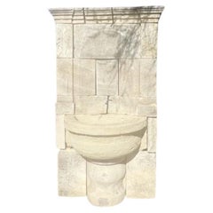 Fuente Re-Edición con Lavabo Antiguo