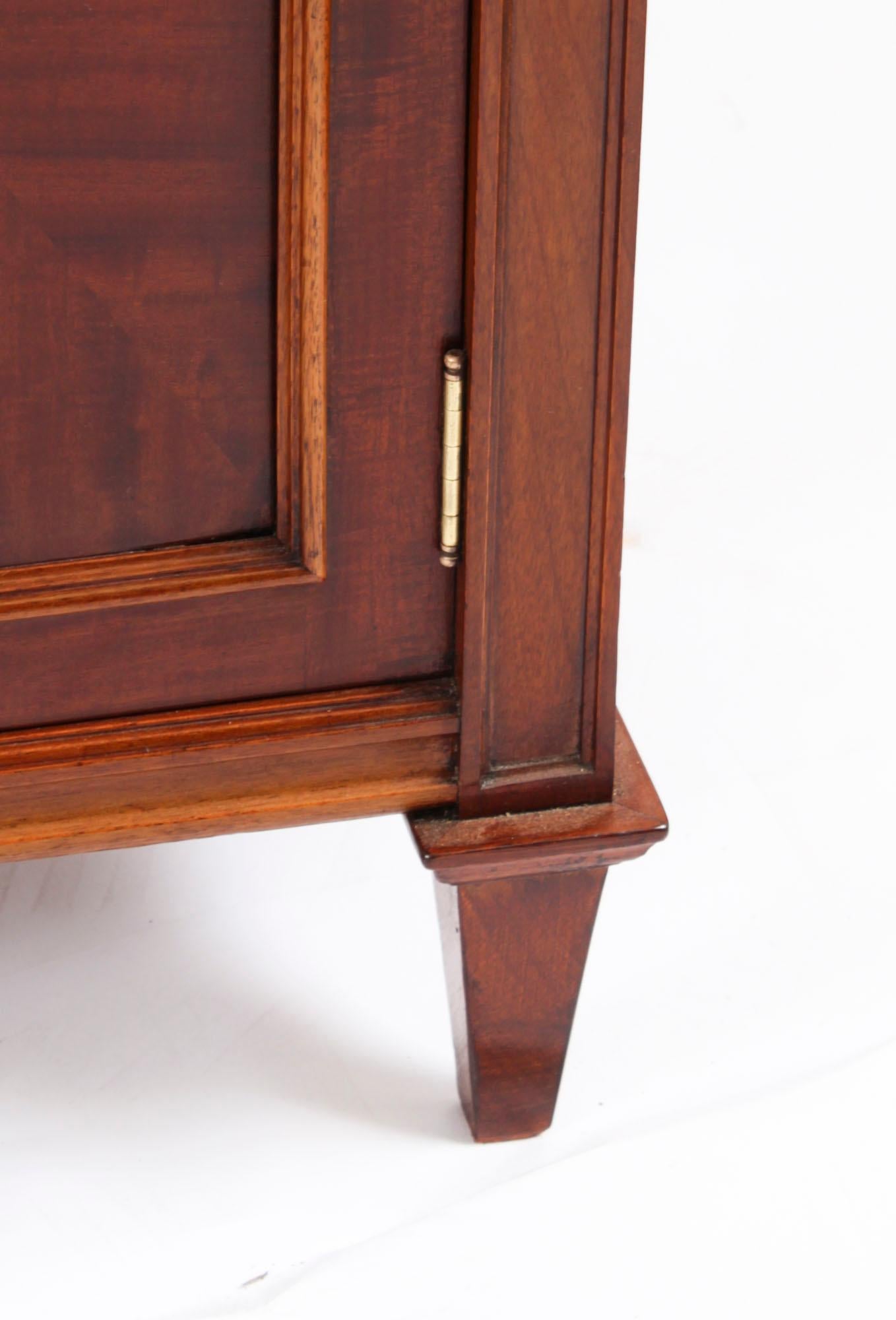 Antique Four Door Breakfront Bookcase by Edwards & Roberts 19th Century 2