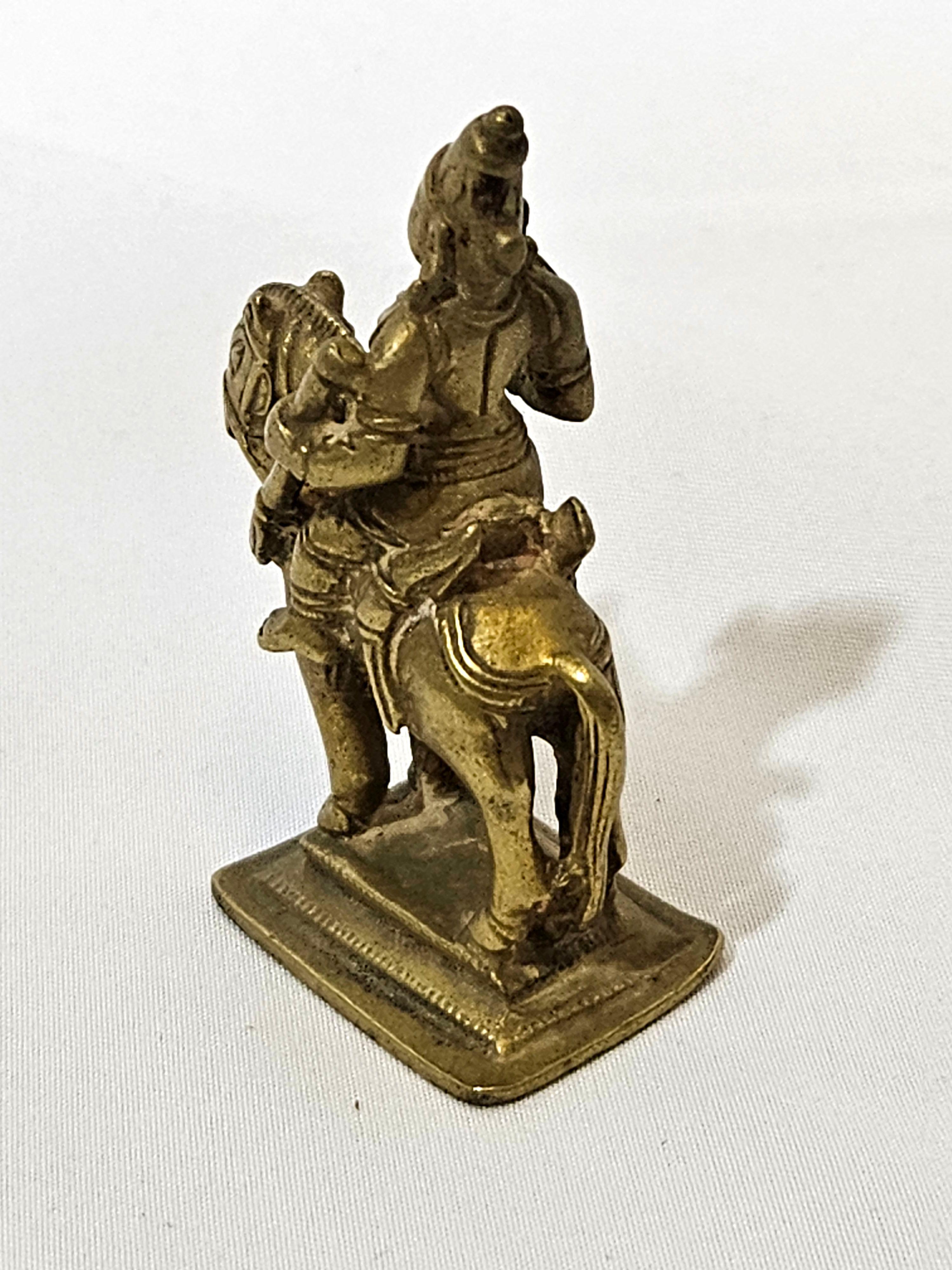 Indiano Antiche quattro figure indiane in bronzo in vendita