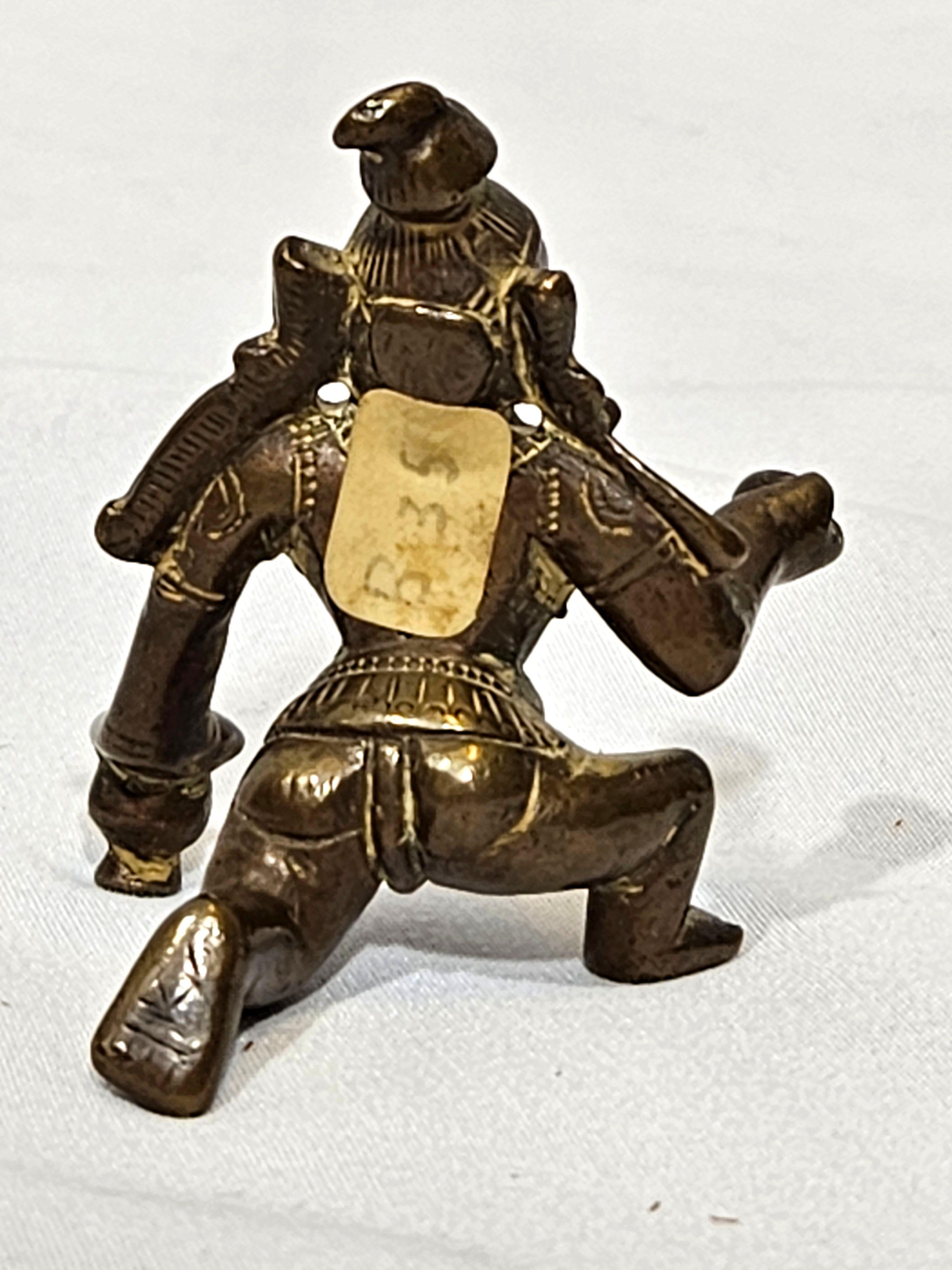 Antiche quattro figure indiane in bronzo in vendita 1