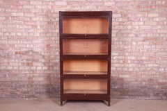 Antique Four-Stack Barrister Bookcase by Macey, Circa 1920s