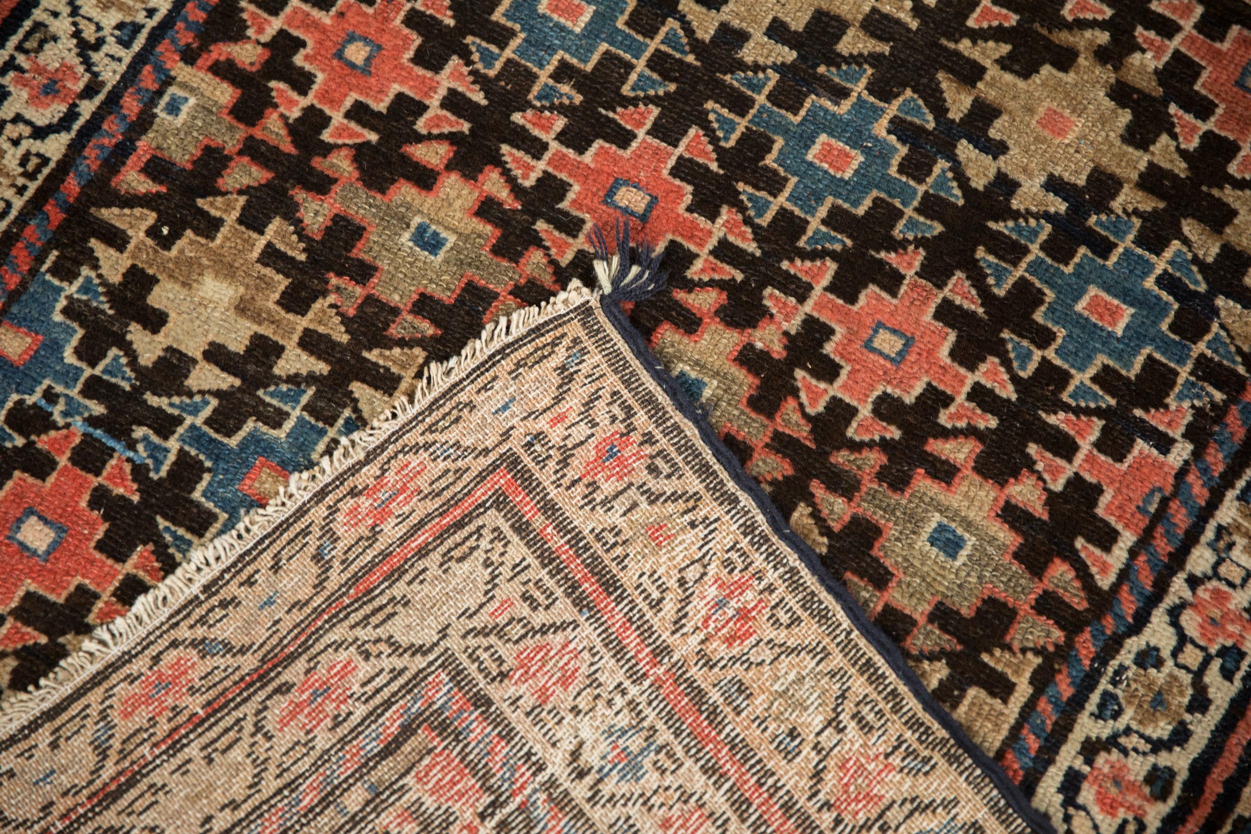 Antiker Kurdischer Malayer-Teppich-Läufer mit Fragment im Angebot 4
